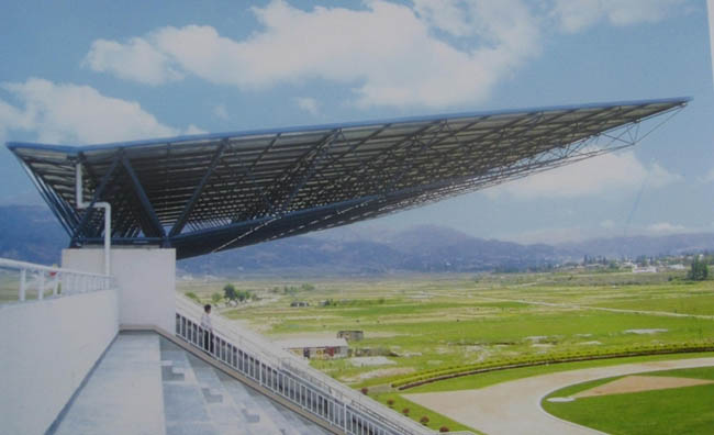 晋城体育看台网架